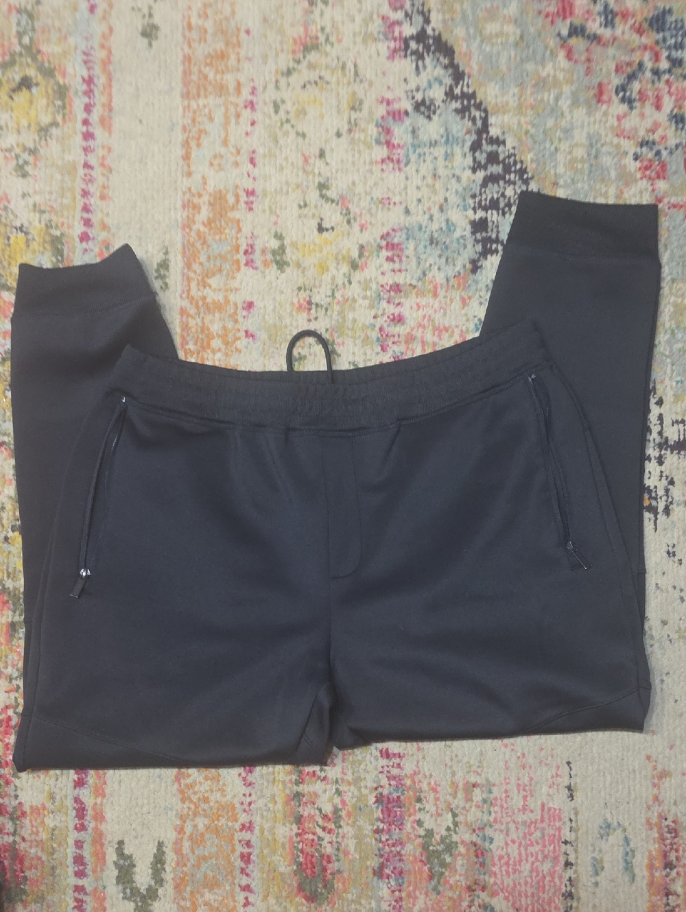 Sean John Navy Drawstring Waistband Joggers
